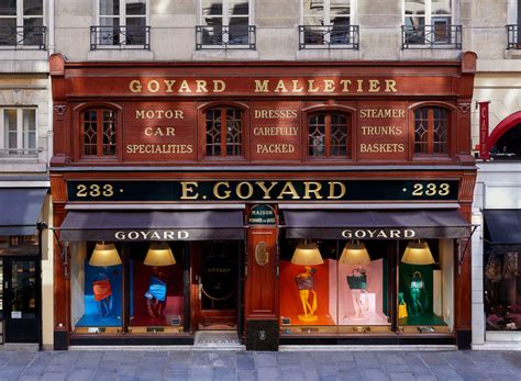 goyard 233 rue saint honoré|maison Goyard Paris.